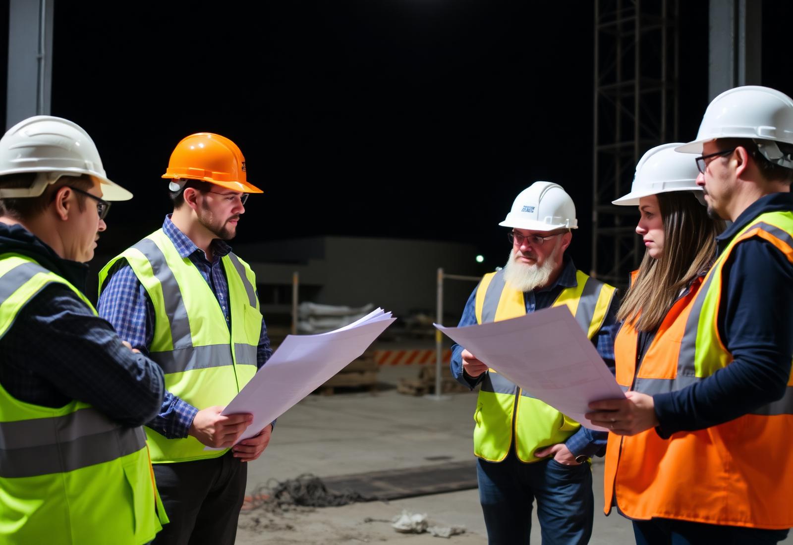 Richwood Homes construction team on site in Melbourne